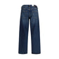 Blue Cotton Relaxed Fit Jeans