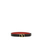 Black Calf Leather Bos Taurus Belt