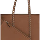 Brown Calfskin Tote Bag