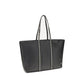 Black Calfskin Tote Bag