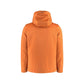 Orange Cashmere Full-Length Jacket