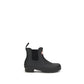 Black Rubber Ankle Boots