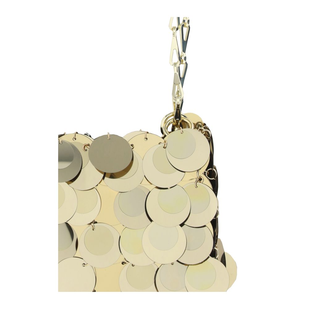 Gold Metal Shoulder Bag