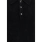 Black Cotton Polo Shirt