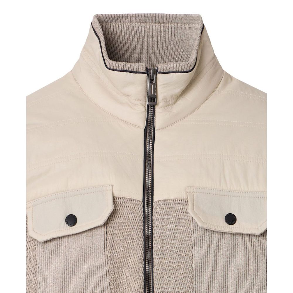 Beige Virgin Wool Clothing