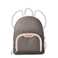 Multicolor Canvas Backpack