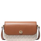 Beige Leather Crossbody Bag