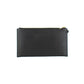 Black Leather Clutch Bag