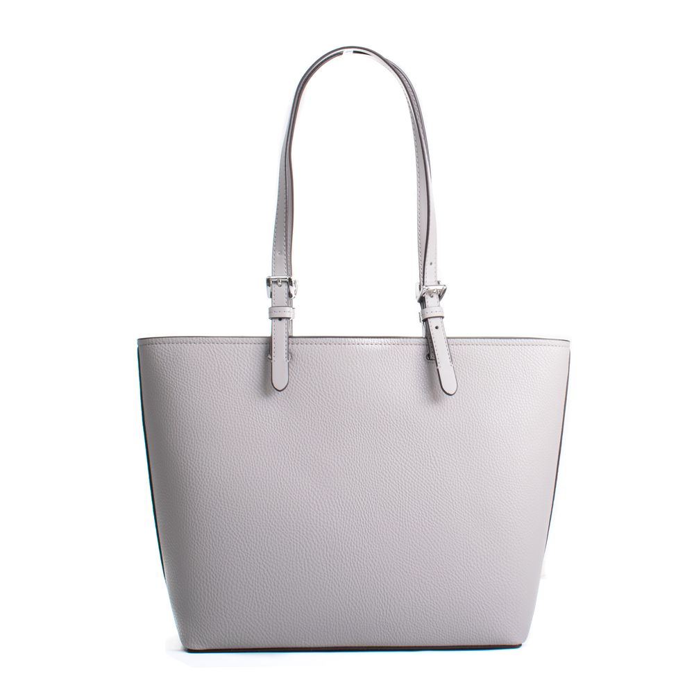 Gray Canvas Tote Bag