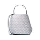 Gray Canvas Handbag