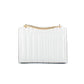 White Leather Shoulder Bag