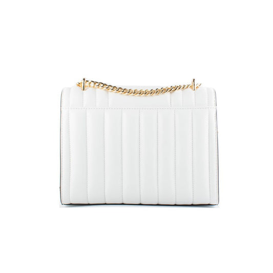 White Leather Shoulder Bag