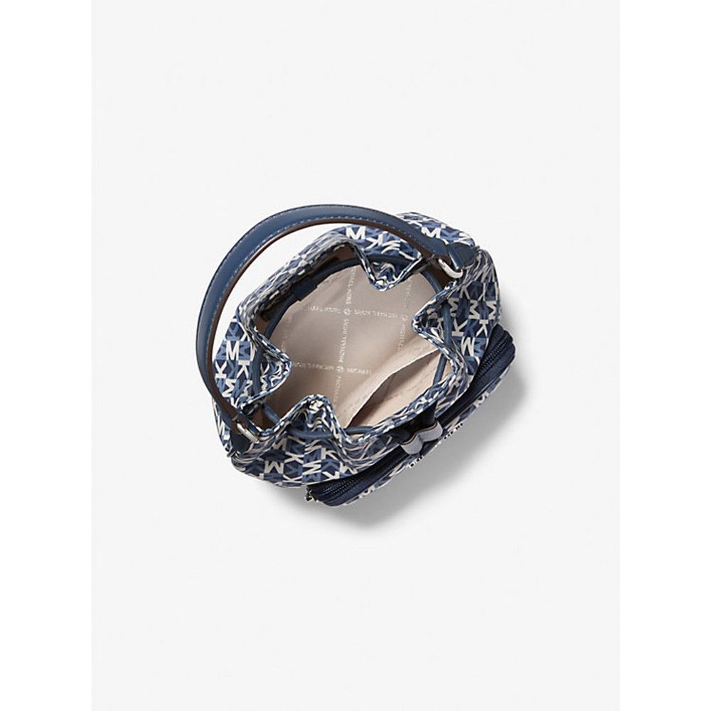 Blue Nylon Backet Bag