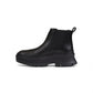 Black Leather Chelsea Boots