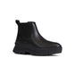Black Leather Chelsea Boots