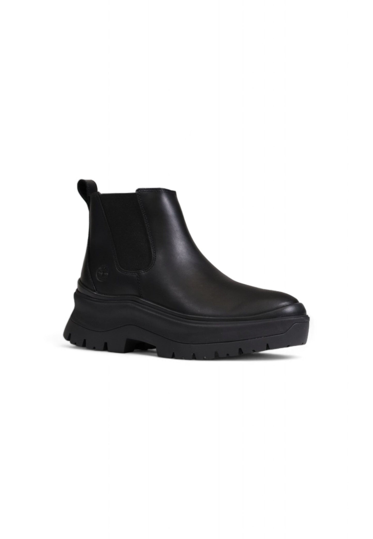 Black Leather Chelsea Boots