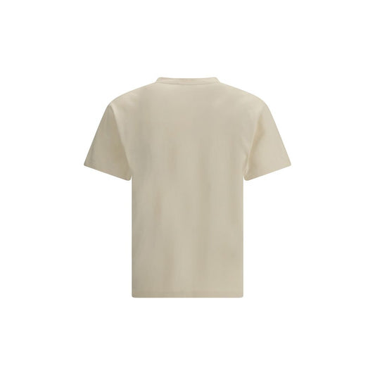 Cream Cotton T-Shirt
