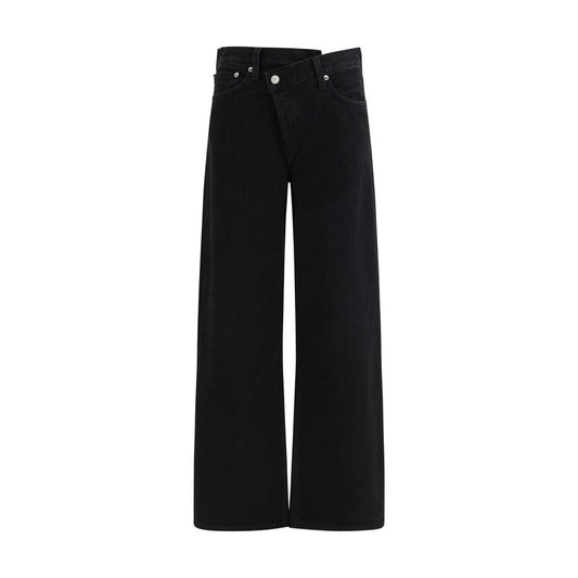 Black Cotton Jeans Denim