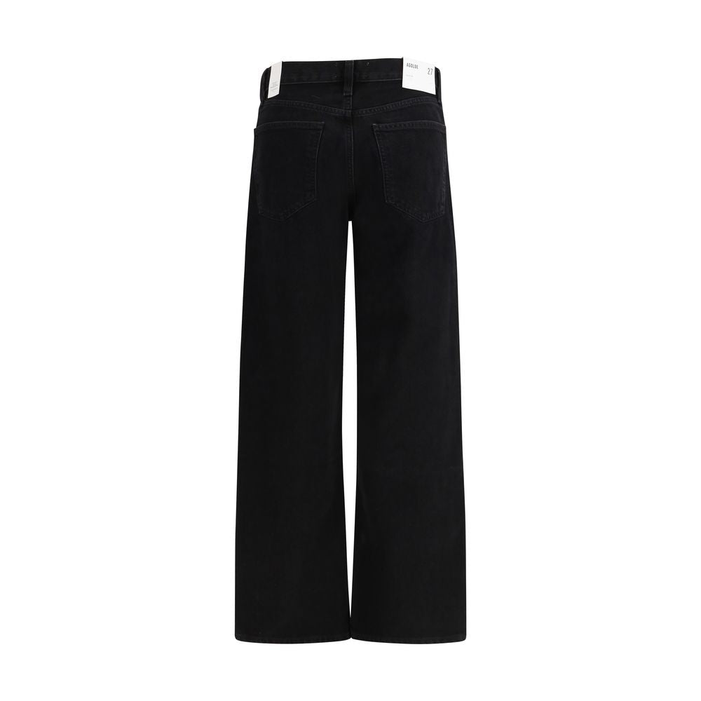 Black Cotton Jeans Denim