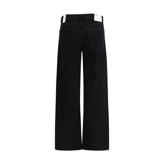 Black Cotton Jeans Denim