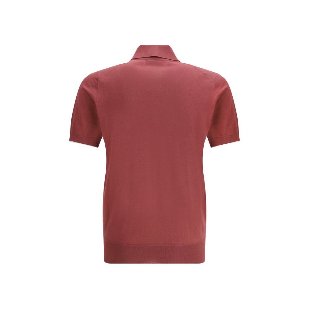 Multicolor Cotton Polo Shirt