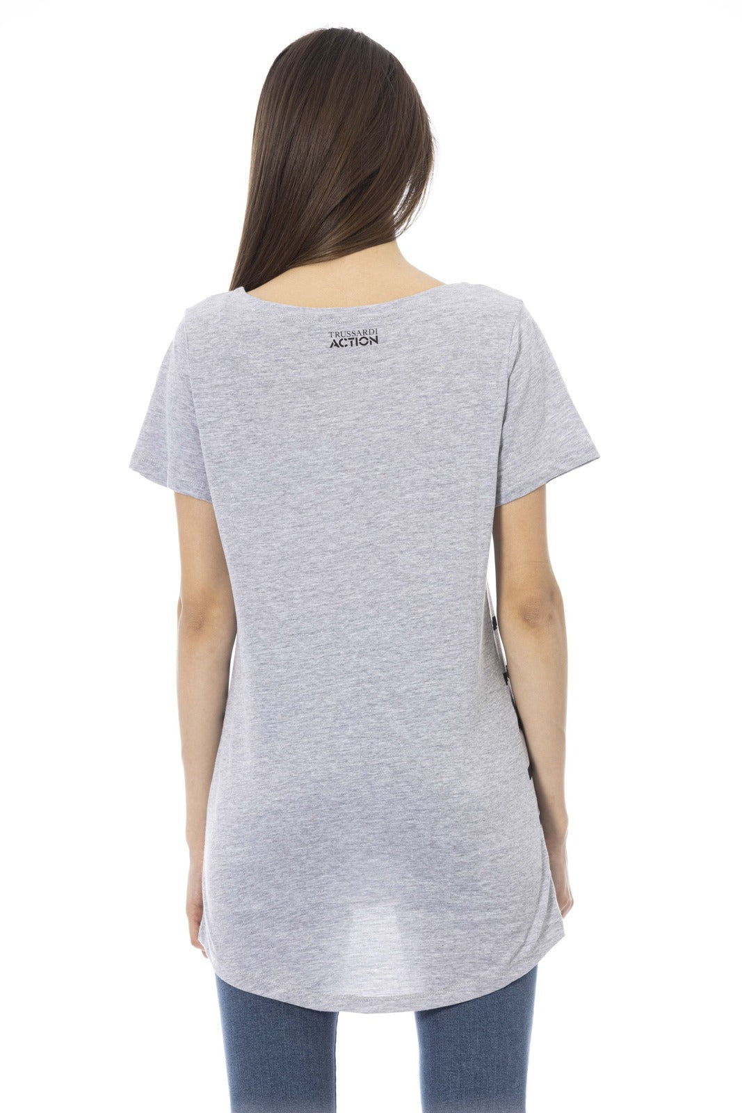 Gray Cotton T-Shirt