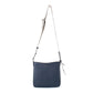 Blue Canvas Crossbody Bag