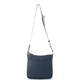 Blue Canvas Crossbody Bag