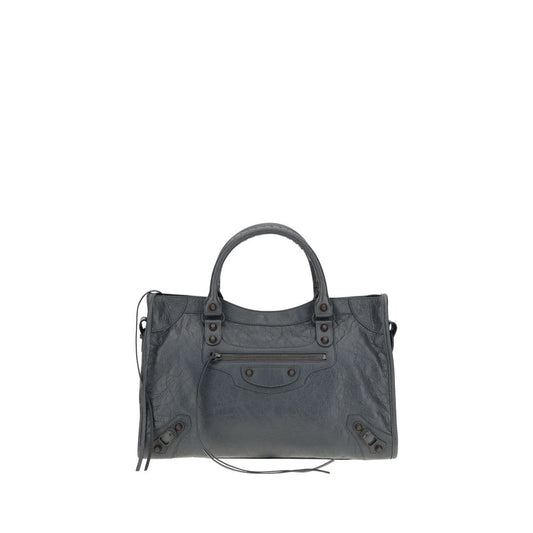 Gray Calf Leather Bos Taurus Shoulder Bag