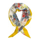 Yellow Silk Women Scarf