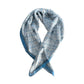Blue Silk Women Scarf