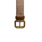Brown Leather Women Belt