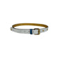 Blue Polyvinyl Women's Belt