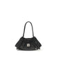 Black Leather Shoulder Bag