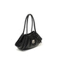 Black Leather Shoulder Bag