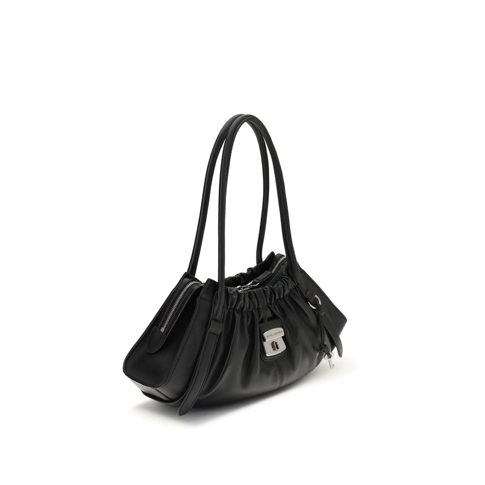 Black Leather Shoulder Bag