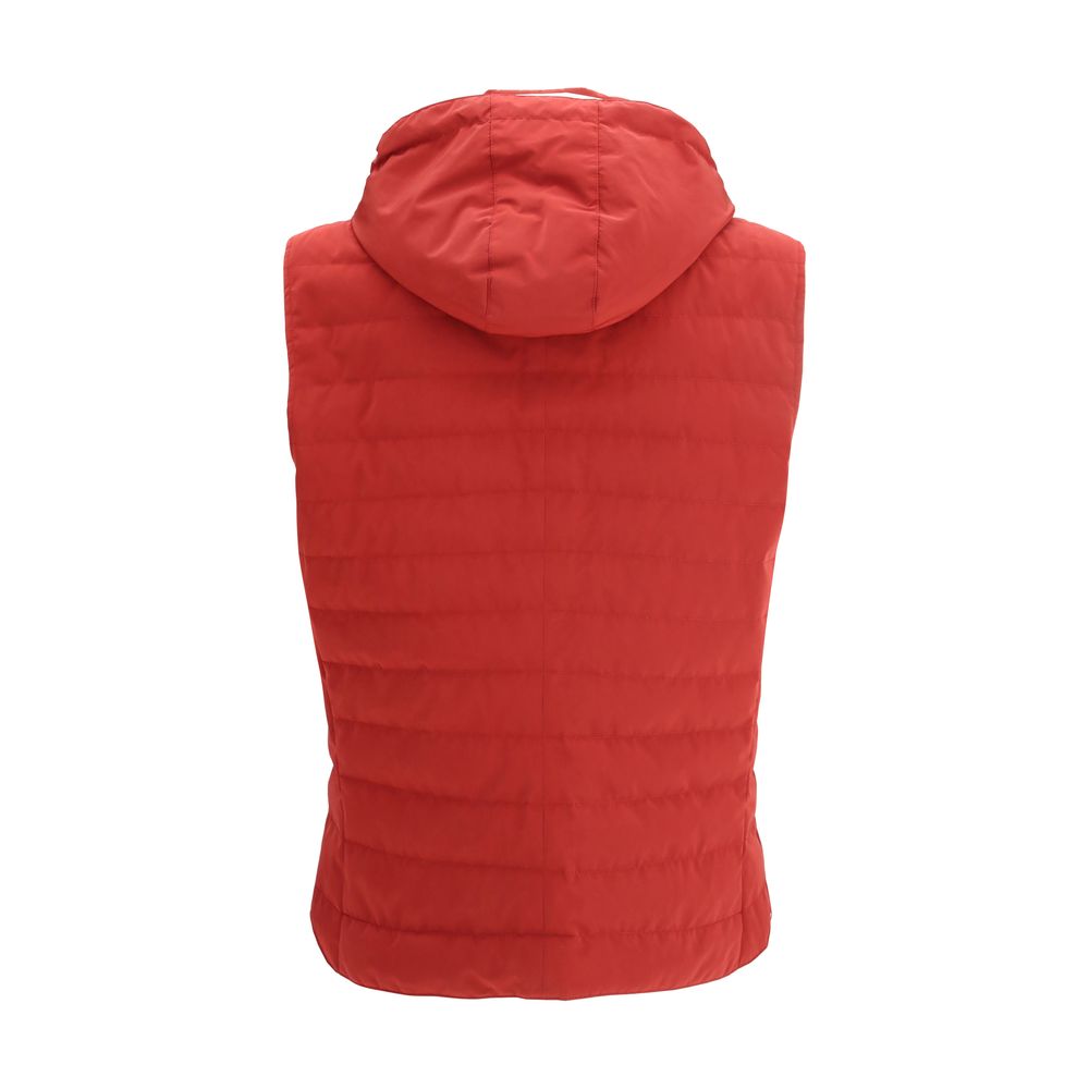 Multicolor Polyester Sleveless Jacket