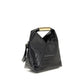 Black Calf Leather Bos Taurus Handbag