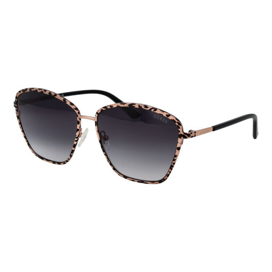 Rose Gold Metal Sunglasses