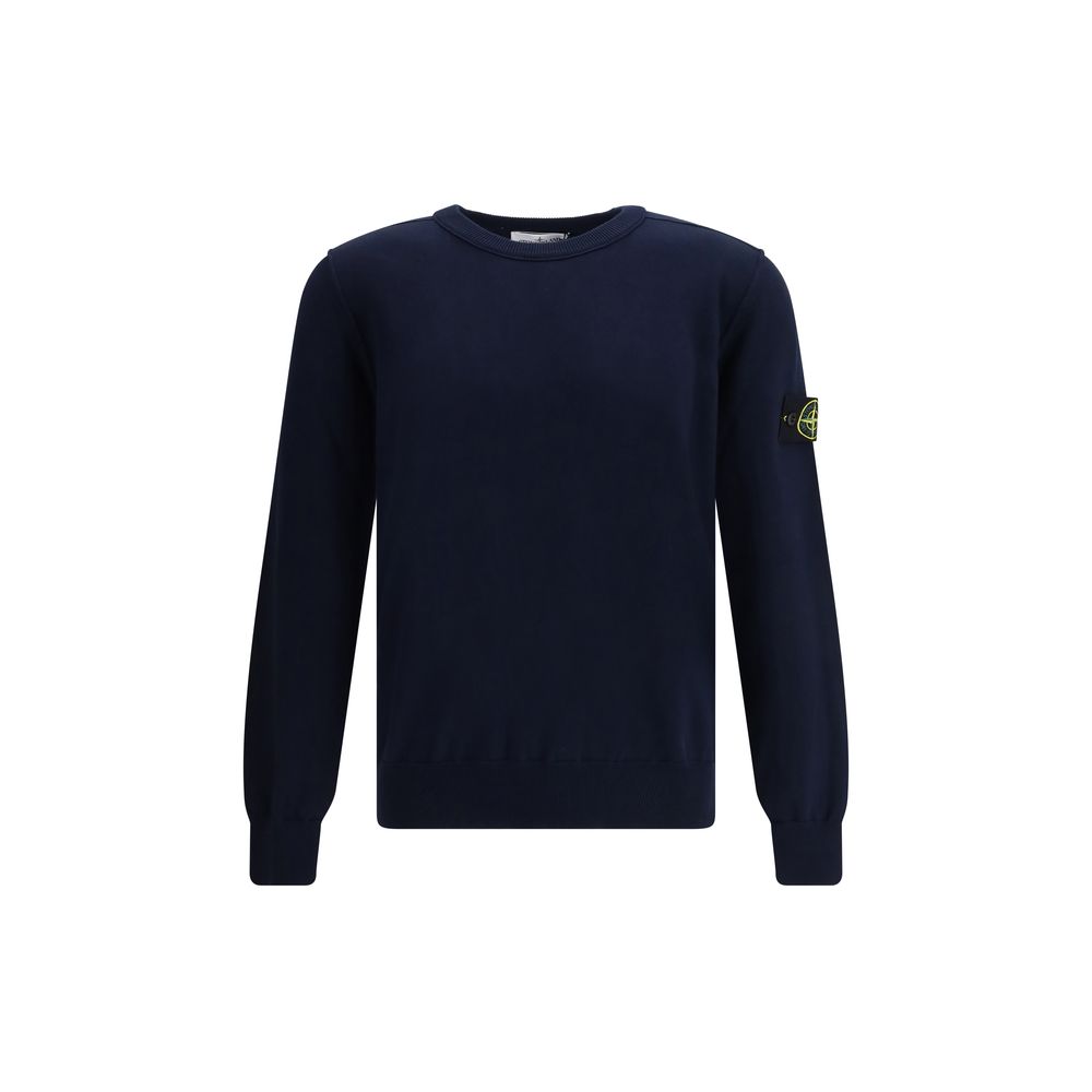 Blue Cotton Sweatshirt
