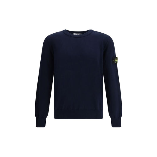Blue Cotton Sweatshirt
