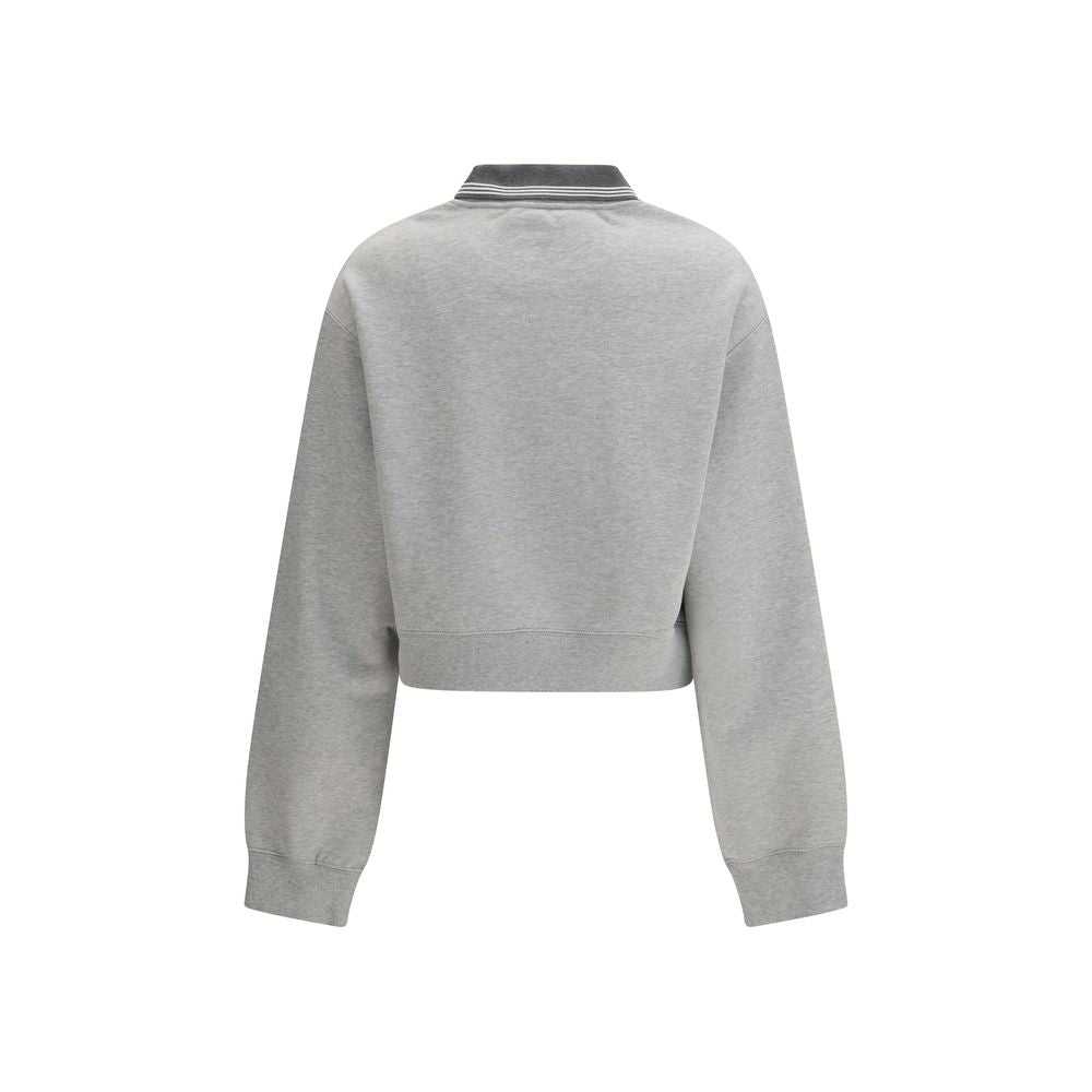 Gray Cotton Sweatshirt