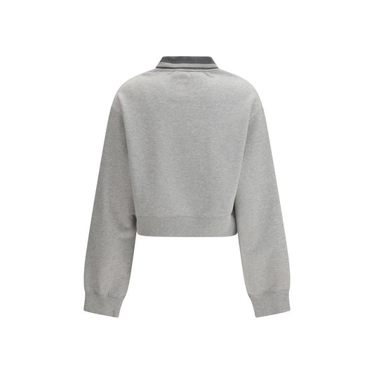 Gray Cotton Sweatshirt