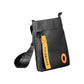 Black Polyester Men Shoulder Bag