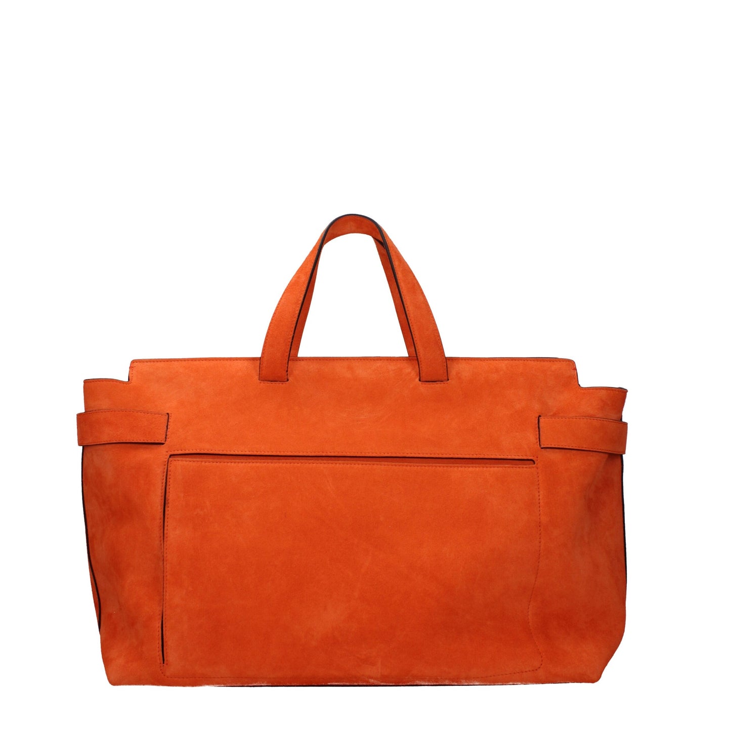 Orange Leather Handbag
