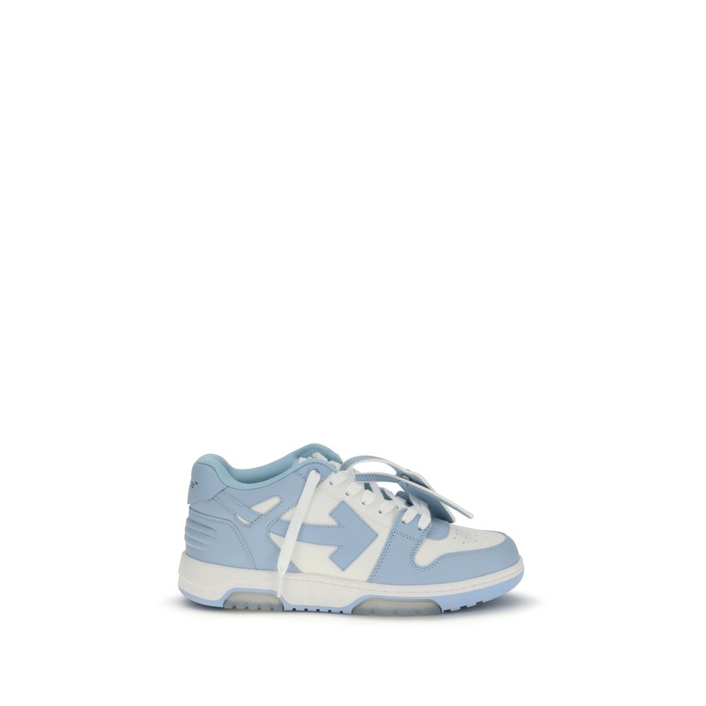 Light Blue Rubber Low Top Sneakers