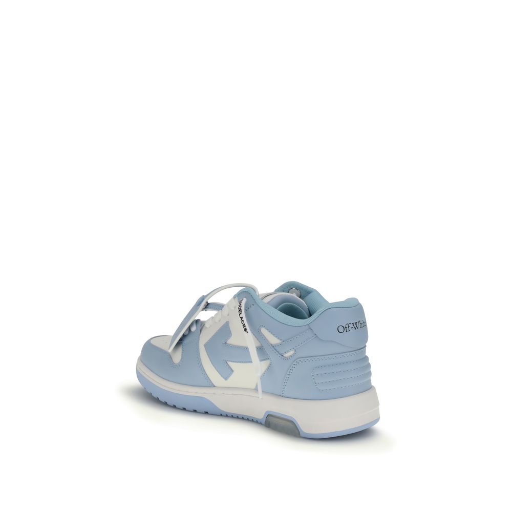Light Blue Rubber Low Top Sneakers
