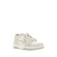 Beige Rubber Low Top Sneakers