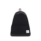 Black Polyester Backpack