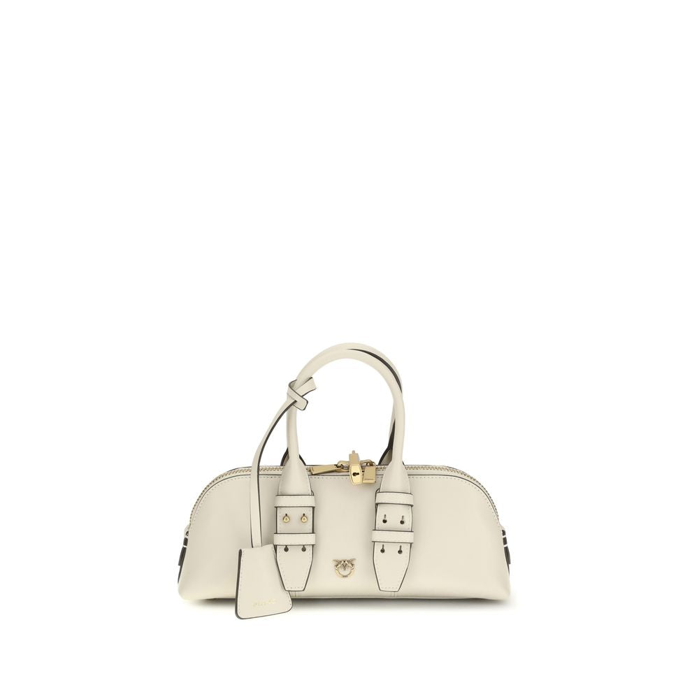Cream Calf Leather Bos Taurus Handbag
